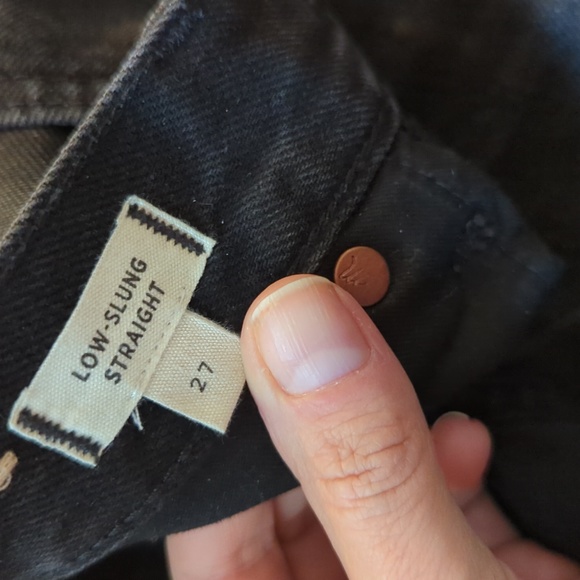 Madewell Low Slung Jeans Kent Wash - Picture 5 of 6